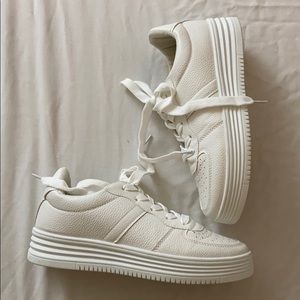 Classic White sneakers